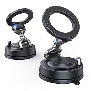 Meifigno Magsafe Suction Mount Metal Car Phone Holder