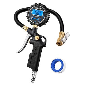 Prime Members: AstroAI Digital Tire Pressure Gauge w/ Inflator (3-250 PSI) $12.95 + Free S&H