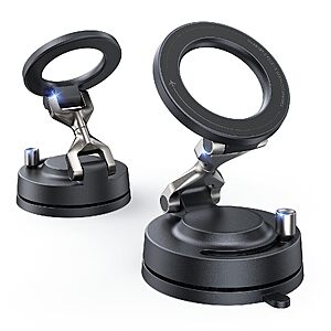 Meifigno Magsafe Suction Mount Metal Car Phone Holder