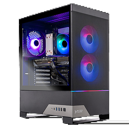 Skytech Nebula 2 Gaming Desktop: Ryzen 7 7700, RTX 5060 Ti (16GB), 32GB DDR5, 2TB SSD $1257.99