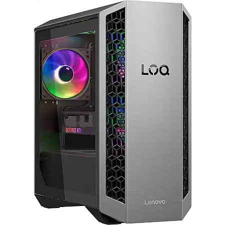 Lenovo LOQ Tower Gaming PC: Ryzen 7 8745HX, RXT 5060, 16GB DDR5, 1TB SSD $799.99