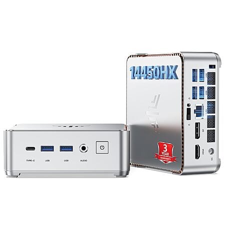 KAMRUI Hyper H2 Mini PC: i5-14450HX (10C/16T), 32GB DDR4, 1TB SSD $498.19 at KAMRUI-Shop via Amazon