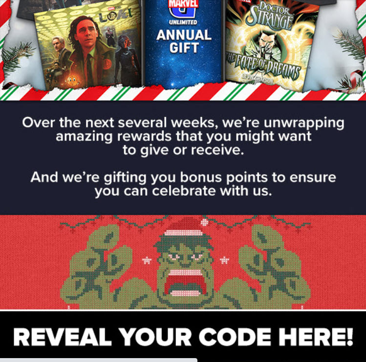Marvel Insider Mystery Code