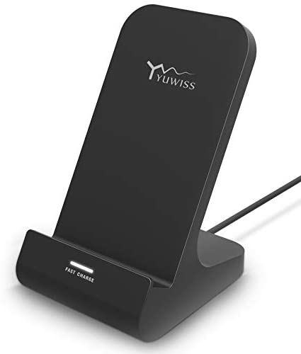 Fast TWO-COILS Desktop Wireless Charger for iPhone 12 $7.97 @Amazon