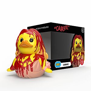 TUBBZ Boxed Edition:Horror - Carrie Cosplaying Rubber Duck Vinyl Figure $15