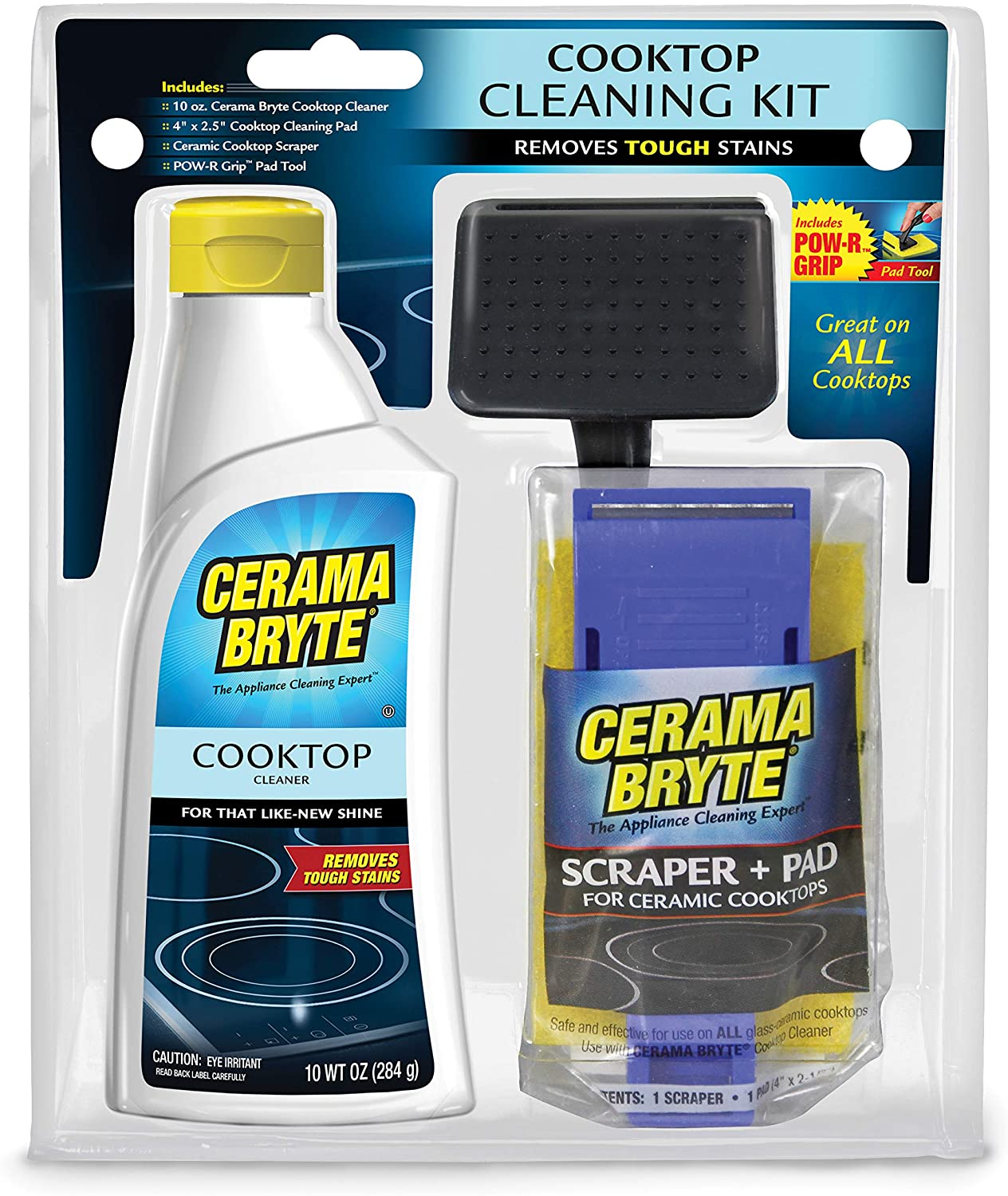 Cerama Bryte Cooktop Cleaning 3 Piece Set $11.50