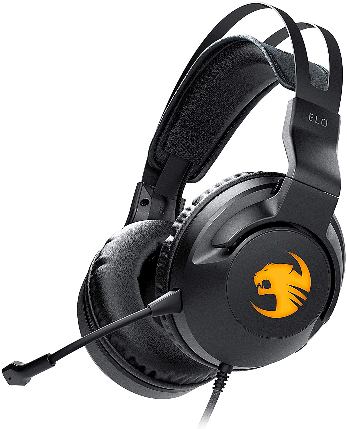 ROCCAT Elo 7.1 USB PC Gaming Headset - Surround Sound with AIMO RGB Lighting - Wired Computer Headphones $39.99