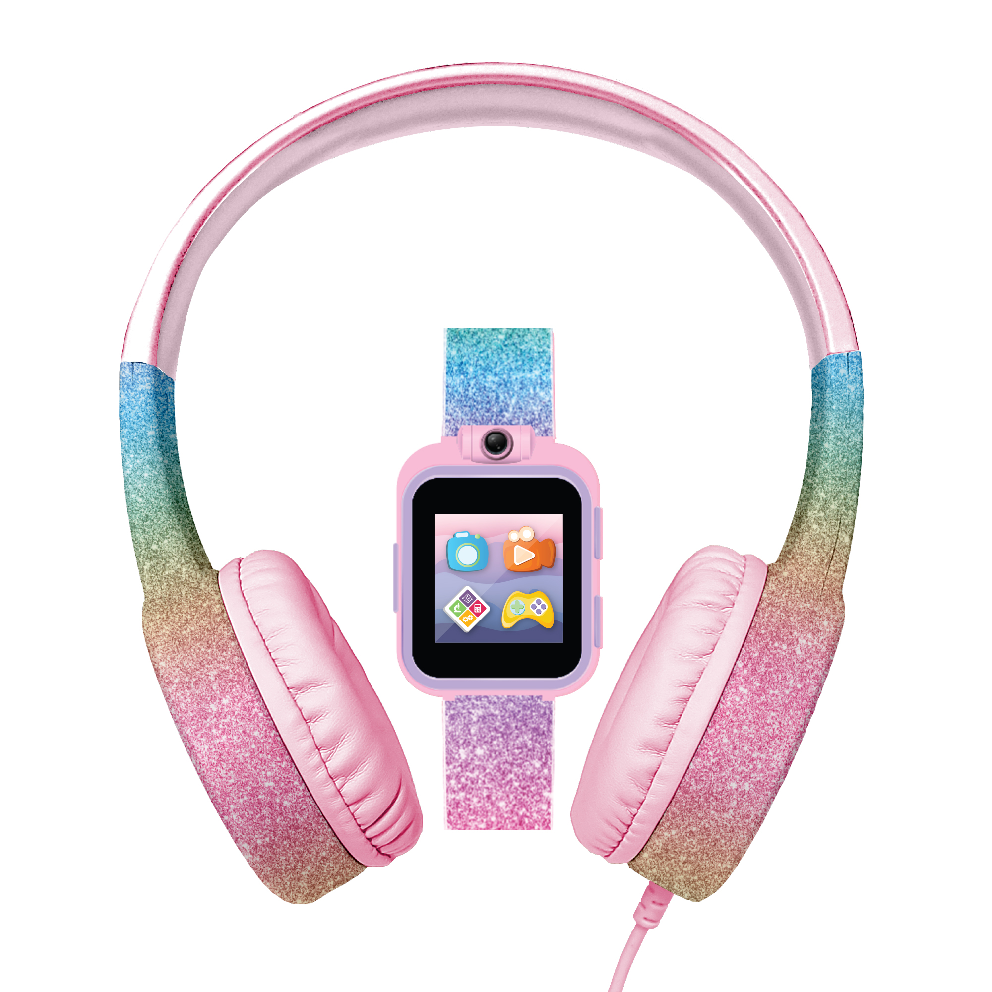 iTech Girls Headphones & Smartwatch Set - Various colors $18.99