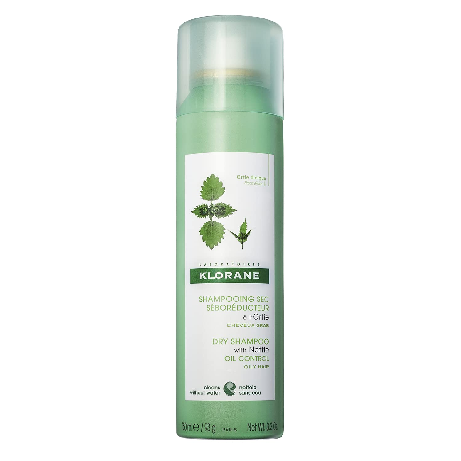 Klorane Dry Shampoo with Nettle for Oily Hair and Scalp - 3.2 oz. $9.00