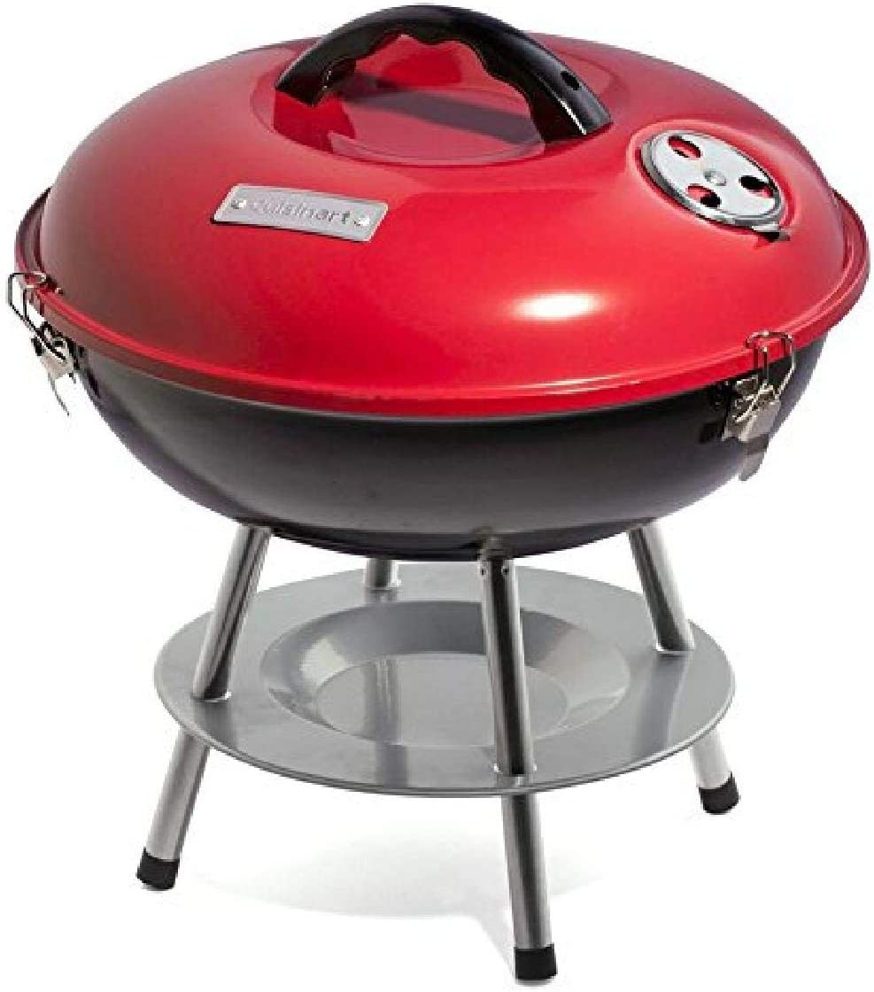 Cuisinart Portable Charcoal Grill - 14" (Red) $21.93
