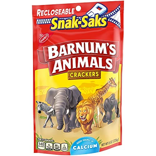 Barnum's Original Animal Crackers - 12/8 oz Snak-Saks $22.57
