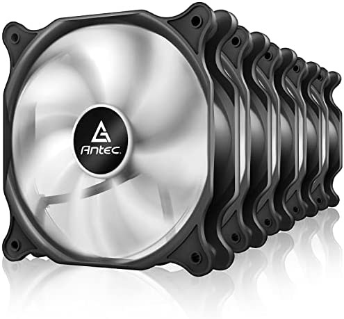 Antec 120mm Silent Case Fans 5 Pk - Performance (3-pin Connector - F12 Series) $17.99