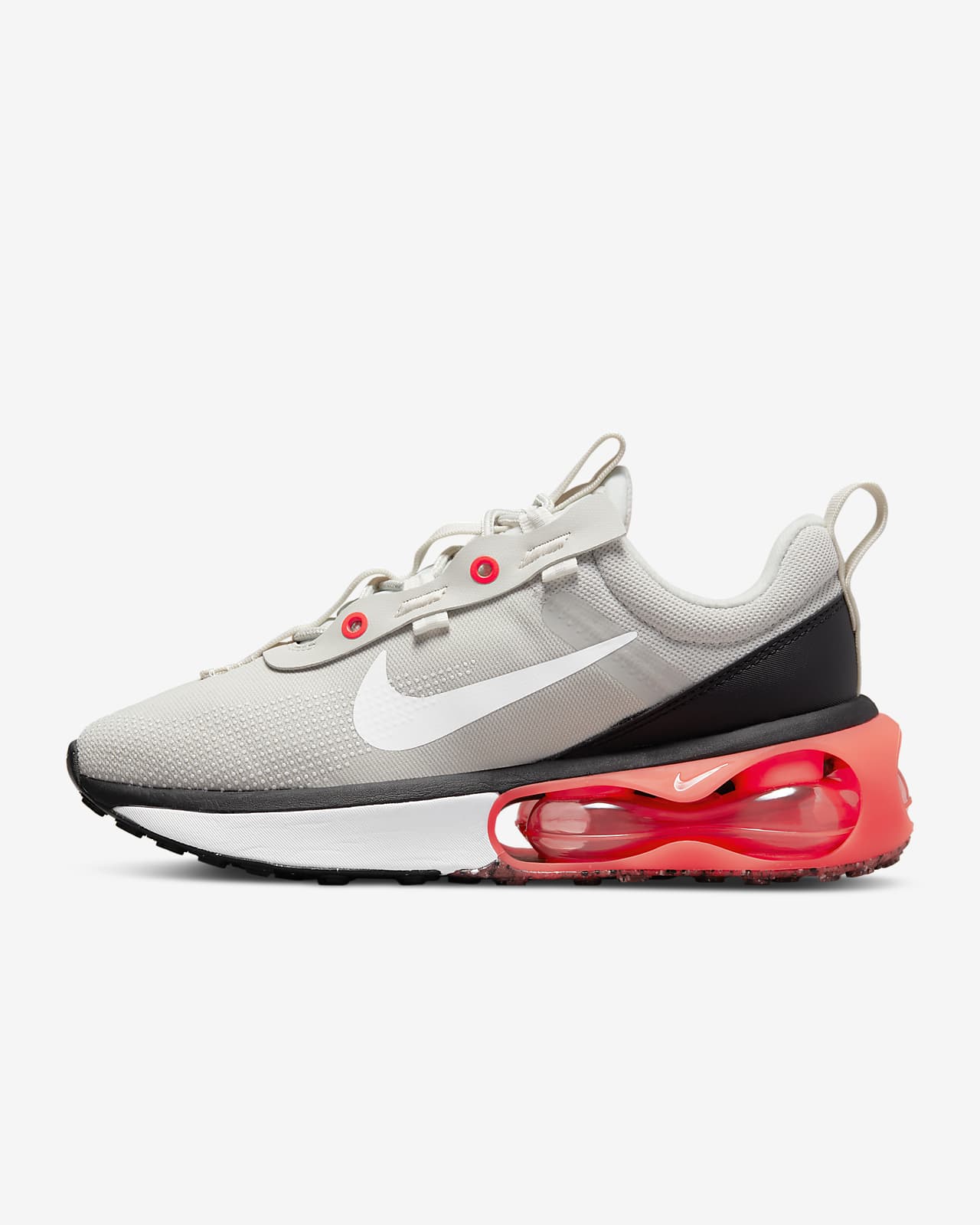Nike Women's Air Max 2021 Shoes (Light Bone/Flash Crimson/Black/White) $70.38