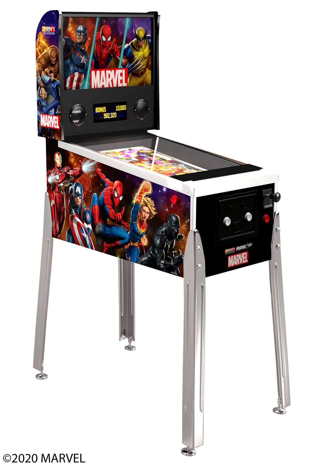 Arcade1up Marvel Pinball + $100 Kohl's Cash $499.99