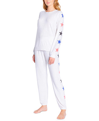 Insomniax Women's Printed Jogger Pajama Pants or Tops (Various colors) $3.58