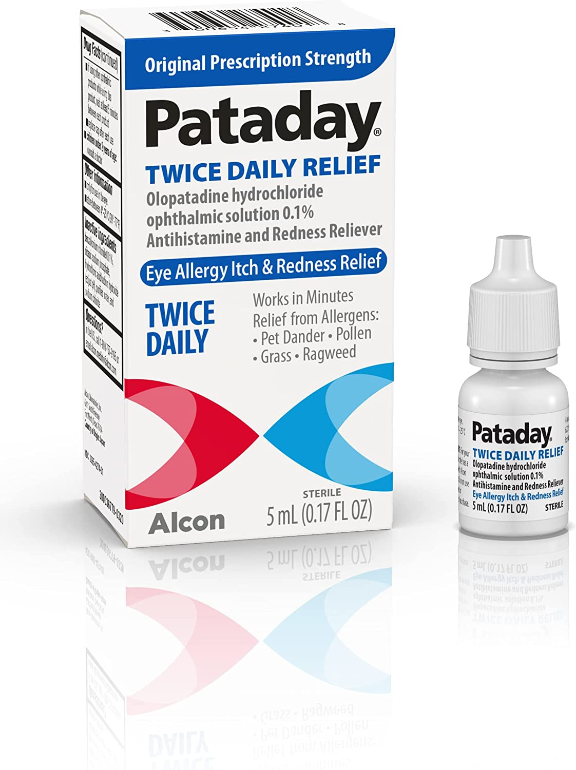 0.17 Fl Oz ALCON Pataday Twice Daily Relief $8.49