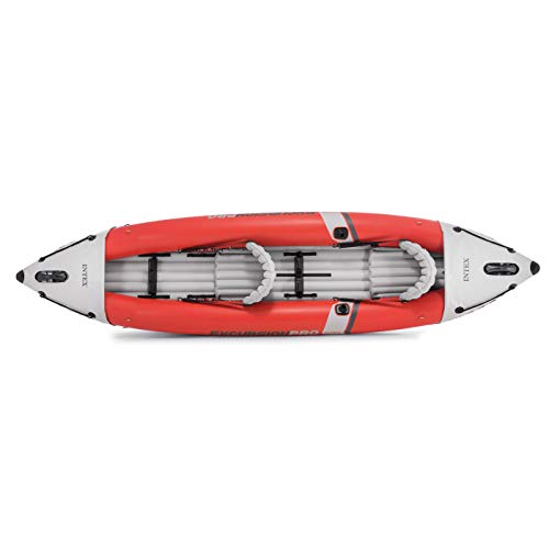2-Person Intex Excursion Pro Kayak Series w/86 inch Aluminum Oars and High-output pump $199.29