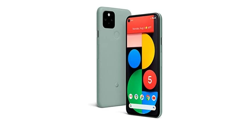 128 GB Google Pixel 5 - Fully Unlocked for both GSM and CDMA Networks (Sorta Sage) $399.99