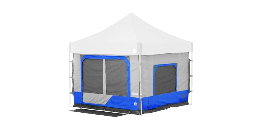 E-Z UP Cube Converts 10' x 10' Straight Leg Canopy into Tent (Royal Blue) $156.99