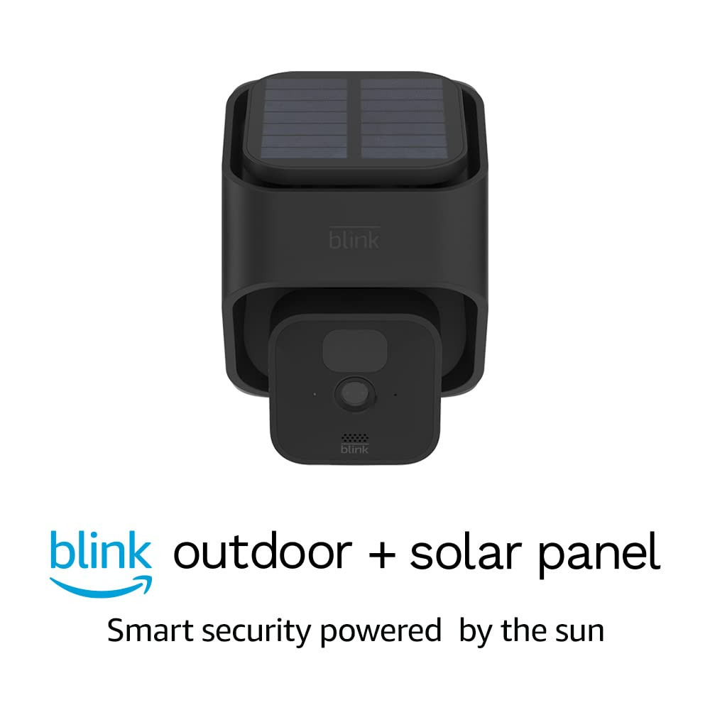 Blink Outdoor + Solar Panel Charging Mount – Wireless Motion Detection – Add-On Camera (Sync Module required) $74.98