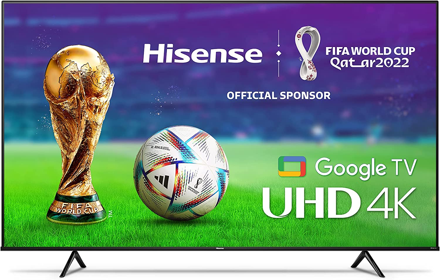 50" Hisense A6 Series Class 4K UHD Smart Google TV with Voice Remote (2022 Model) $229.99