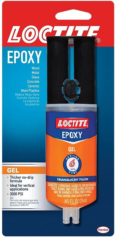 .85-Oz Loctite Epoxy Gel - 1 Syringe $3.62