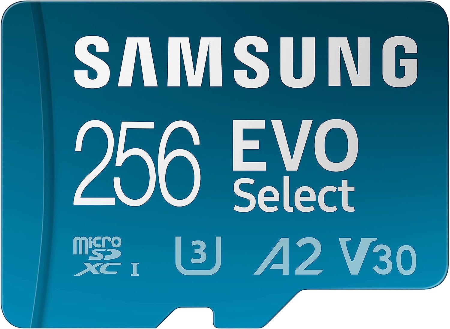 256GB SAMSUNG EVO Select Micro SD-Memory-Card + Adapter $17.99