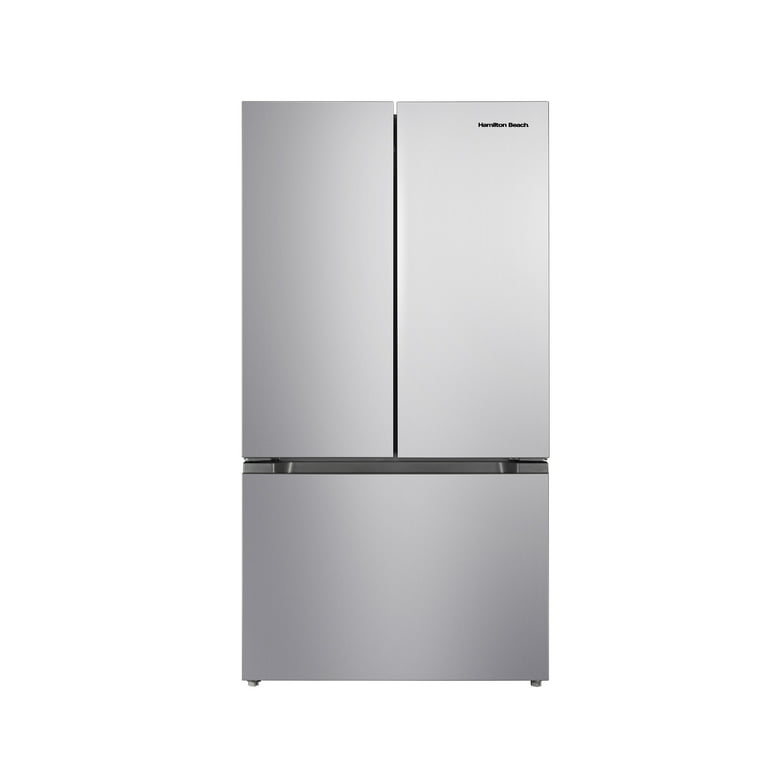 20.3Cu Ft Hamilton Beach French Door Refrigerator (Platinum Silver) 1088.00