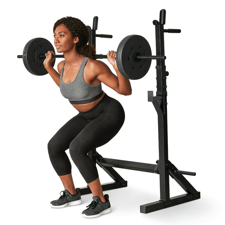 Athletic Works Adjustable Squat Rack 69.99