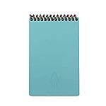 Rocketbook Smart Reusable Notebook - Mini Size (3.5&quot; x 5.5&quot;) with 1 Pilot Frixion Pen &amp; 1 Microfiber Cloth Included (Neptune Teal Cover) $9.99