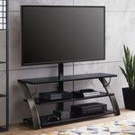 Whalen Payton 3-in-1 Flat Panel TV Stand for TVs up to 65&quot; (Charcoal or Brown Cherry) $119.00