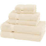 6-Pc Pinzon Organic Cotton Bathroom Towels Set (Ivory) $13.70