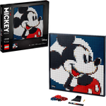 2,658-Pc LEGO Art Disney’s Mickey Mouse 31202 Craft Building Kit $85.00