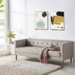 ZINUS Pascal Sofa Couch (Oatmeal) $348