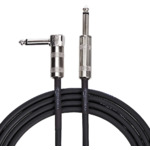 20-Ft Amazon Basics 1/4 Inch Right-Angle Instrument Cable (Black) $10.02