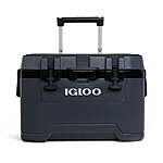 52-Qt Igloo Overland Rugged Ice Chest Cooler w/ Wheels (Gray) $98.02
