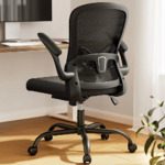 Marsail Ergonomic Office Chair Mesh Back &amp; Adjustable Lumbar Support $77.99 Amazon