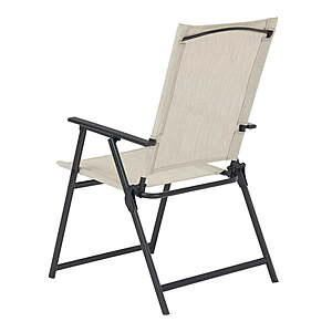 Set of 2 Mainstays Greyson Square Outdoor Patio Steel Sling