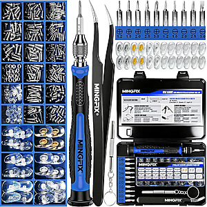 Mingfix Magnetic Eyeglasses Repair Kit w/ 8 Precision Screwdrivers $5 