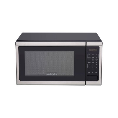 Proctor Silex 1.1 cu ft 1000 Watt Microwave Oven - Stainless Steel (Brand May Vary) - $69.99