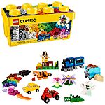 LEGO Classic Medium Creative Brick Box 10696 Building Toy Set - Featuring Storage, Includes Train, Car, and a Tiger Figure, and Playset for Kids, Boys, and Girls Ages 4-99 $17.99