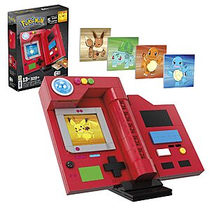 322-Piece MEGA Pokemon Kanto Region Pokedex .50
