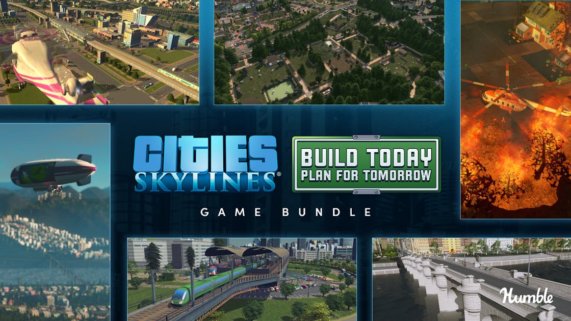 Cities Skylines + 20 DLCs for Windows, Mac or Linix $20
