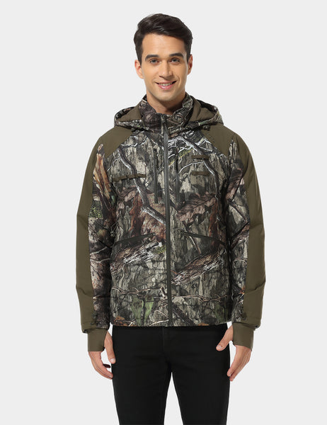 Men's heated hunting jacket - camouflage, mossy oak country dna $129.99