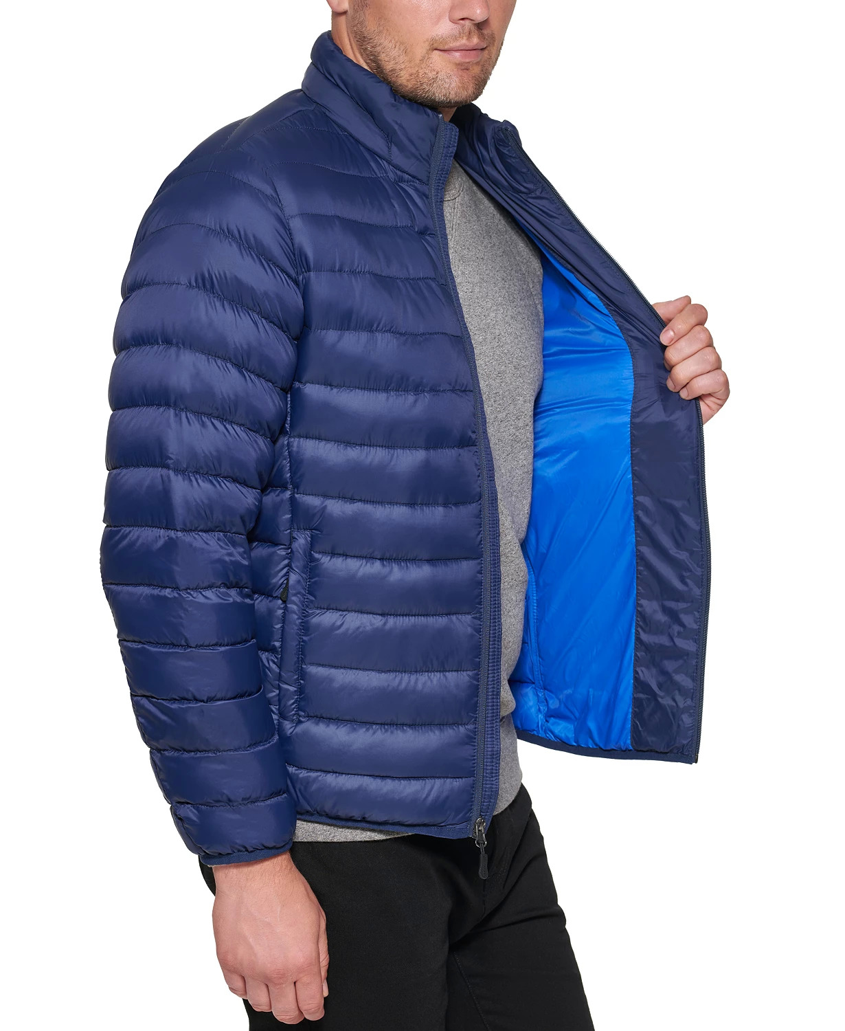 Men's Down Packable Quilted Puffer Jacket, Created for Macy's $39.99