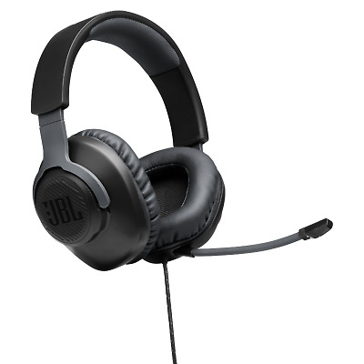 JBL Free WFH Wired Over-ear Headset with Detachable Mic, Black 50036381932 - $18.99