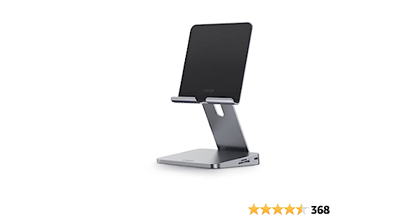 Anker , 551 USB-C Hub (8-in-1), with Foldable Tablet Stand, Dock, 4K HDMI, 2 USB-A Data Ports, for iPad Pro 5th Gen / iPad Air 5th Gen/iPad Mini 6th and Later (Silver) - $64.99