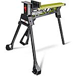 Rockwell JawHorse Portable Material Support Station – RK9003, Black and green $159.99