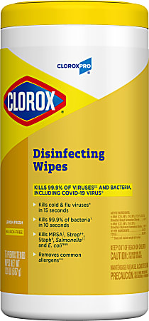 OfficeDepot OfficeMax has Clorox Wipes 75ct for $3.99