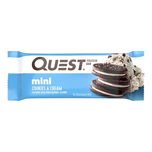 Quest Protein Bars Mini - 14 count, cookies and cream, as low as $10.07 with 25% coupon and 15% S&S